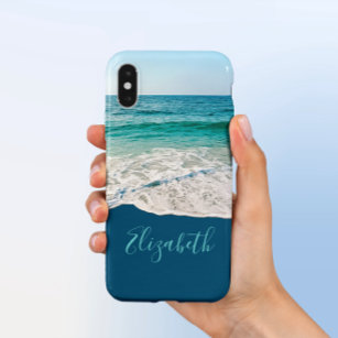 Ocean Beach Shore Specialized Blue Case-Mate iPhone Case