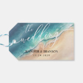 Ocean Beach Signature Zomer Chic Cadeaulabel (Achterkant Horizontaal)