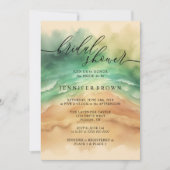 Ocean Beach Signature Zomer Waterverf Kaart (Voorkant)