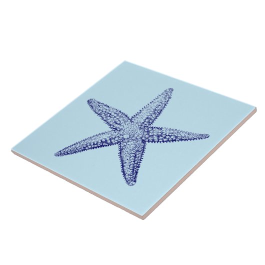 Ocean Beach Starfish Tegeltje (Zijkant)