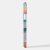 Ocean Beach Sunset Vibes gepersonaliseerd iPhone Hoesje (Rechterkant)