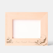 Ocean Beach Tropical Flower Coconut Starfish Gegraveerde Lijstjes (Voorkant)