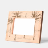 Ocean Beach Tropical Palm Trees Gegraveerde Lijstjes (Links)