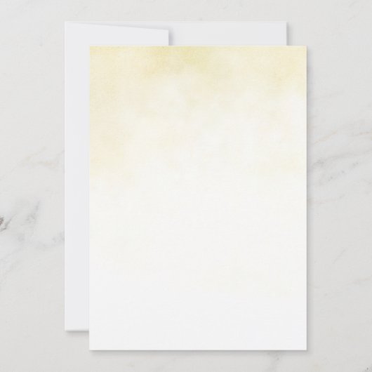 Ocean Beach Tropische Waterverf 5e verjaardag Kaart (Achterkant)