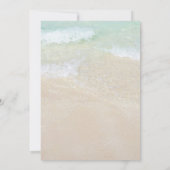 Ocean Beach Trouwtafel Nummer Naam Lijst Kaarten (Achterkant)