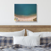 Ocean & Beach Uitzicht Canvas Afdruk (Insitu (Slaapkamer))