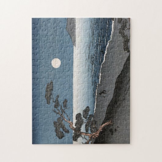 Ocean Beach Uitzicht of Japans Sun Rise Legpuzzel (Verticaal)