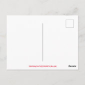 Ocean Beach Uitzicht Tropical Sunset Paradise Drea Briefkaart (Achterkant)