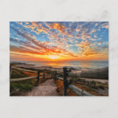 Ocean Beach Uitzicht Tropical Sunset Paradise Drea Briefkaart (Voorkant)