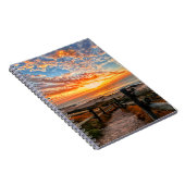 Ocean Beach Uitzicht Tropical Sunset Paradise Drea Notitieboek (Rechterzijde)