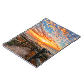 Ocean Beach Uitzicht Tropical Sunset Paradise Drea Notitieboek (Linkerzijde)