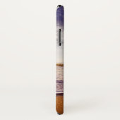 Ocean Beach Vacation Monogram Name Case-Mate iPhone Case (Achterkant / rechts)