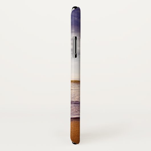 Ocean Beach Vacation Monogram Name Case-Mate iPhone Case (Achterkant / rechts)