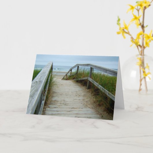 Ocean Beach Walkway Kaart (Gele Bloem)