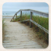 Ocean Beach Walkway Kartonnen Onderzetters (Voorkant)