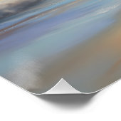 Ocean Beach Wave - Getijdenkunst Perfect Poster (Hoek)