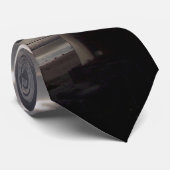 Ocean Beach Waves Christelijk Cross Stropdas (Opgerold)