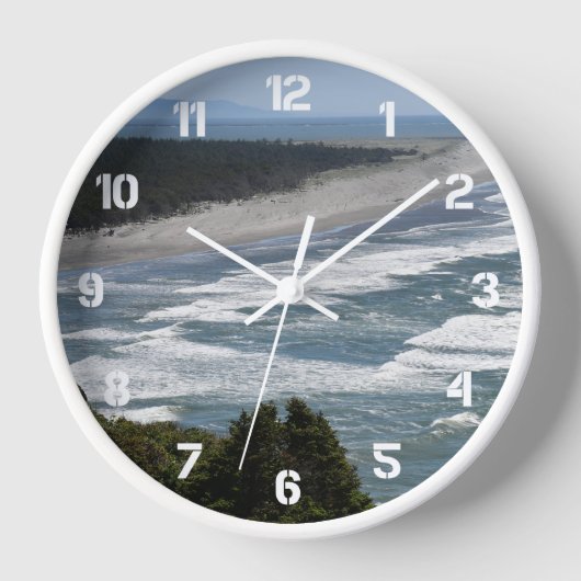 Ocean Beach Waves Kustlijn Zeegezicht (Voorkant)