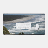 Ocean Beach Waves Kustlijn Zeegezicht Bureaumat (Keyboard & Muis)
