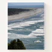 Ocean Beach Waves Kustlijn Zeegezicht Notitieboek (Achterkant)