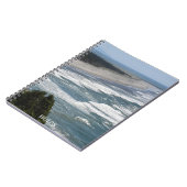 Ocean Beach Waves Kustlijn Zeegezicht Notitieboek (Linkerzijde)