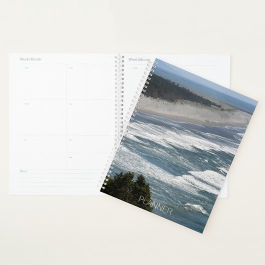 Ocean Beach Waves Kustlijn Zeegezicht Planner (Display)