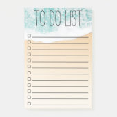 Ocean Beach Waves - Tropische lijst Post-it® Notes (Voorkant)