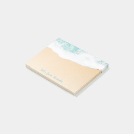 Ocean Beach Waves - Tropische naam Post-it® Notes