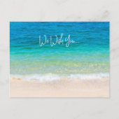 Ocean Beach Wens je een vrolijk kerstfeest Feestdagenkaart (Voorkant)