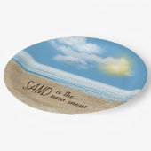 Ocean Beach with Seagull Paper Bord (Gekanteld)