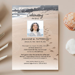 Ocean Beach Zandige Voetafdrukken, Viering van het Kaart