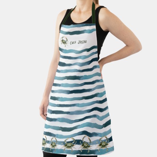 Ocean Beach Zee Crab Monogram Schort (Insitu)