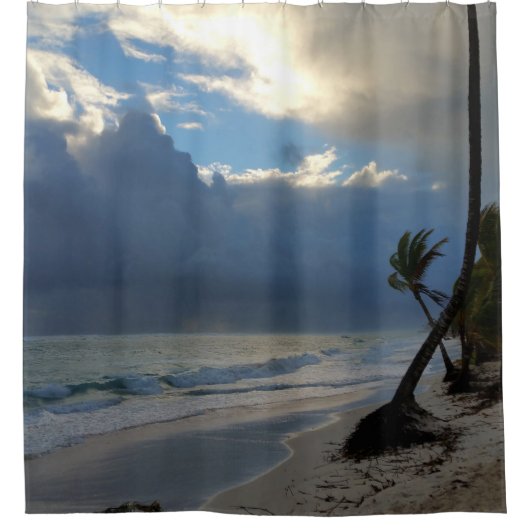 Ocean Beach Zee Sunset Foto 20 Douchegordijn (Voorkant)