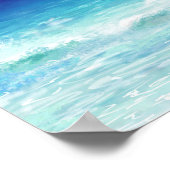 Ocean Beach Zee uitzicht 275 Poster (Hoek)