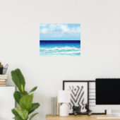Ocean Beach Zee uitzicht 275 Poster (Thuiskantoor)