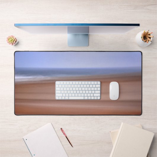 Ocean Beach Zeegezicht Abstracte Art Desk Mat (Kantoor 1)