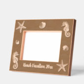 Ocean Beach Zeepaardje Zeesterren Krab & Shell Bor Gegraveerde Lijstjes (Links)