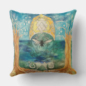 Ocean Bee Cushion Kussen (Achterkant)