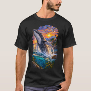 Ocean Bewakers – Klassieke Walvis & Zee Schildpad T-shirt