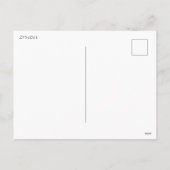 Ocean Bikini Jonge Vrouw Vakantie Zomer Thong Feestdagenkaart (Achterkant)