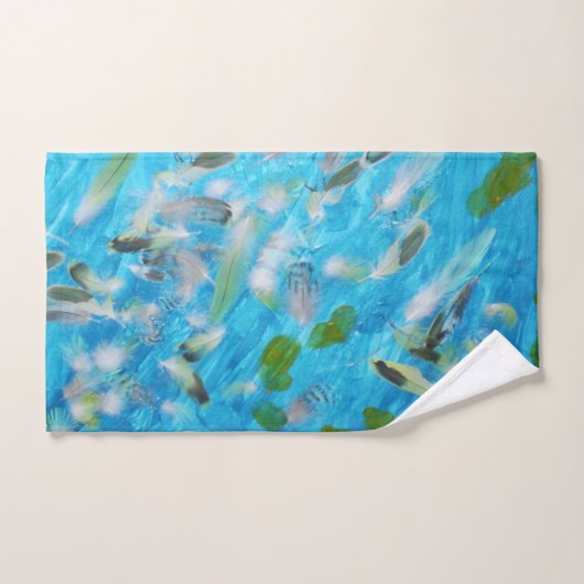 Ocean Birds Bad Handdoek (Handdoek)