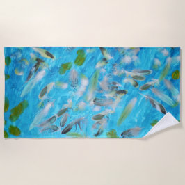 Ocean Birds Beach Towel Strandlaken