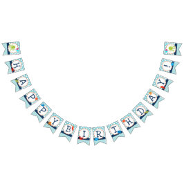 Ocean Birthday Party Banner Zee Creatures