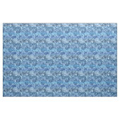 Ocean Blauw Abstract Waterpatroon Stof (Fat Quarter)