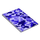 Ocean Blauw Camo Notitieboek (Rechterzijde)
