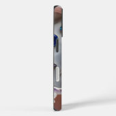 Ocean Blauwgroen Geode met Amethist Pareltjes – Cr Case-Mate iPhone Case (Achterkant / Rechts)