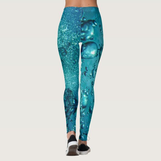 "Ocean Bliss Bubbles Leggings" Leggings (Achterkant)