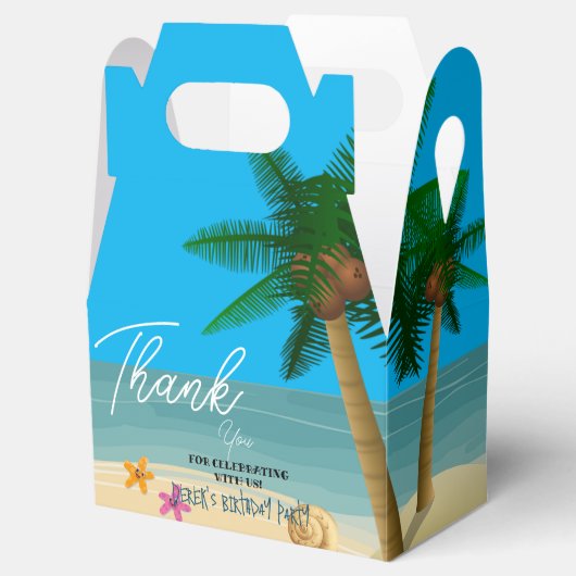 Ocean Bliss Celebrations Bedankdoosjes (Geopend)