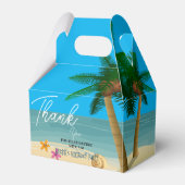 Ocean Bliss Celebrations Bedankdoosjes (Voorkant Zijde)