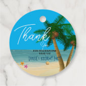 Ocean Bliss Celebrations Bedankjes Labels (Achterkant)